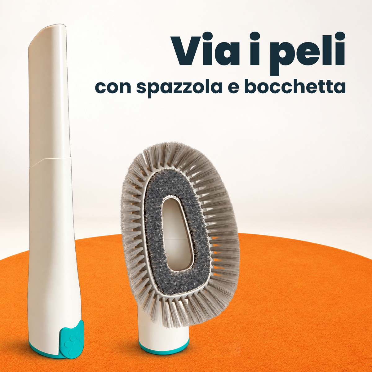 2x accessori per la raccolta dei peli
